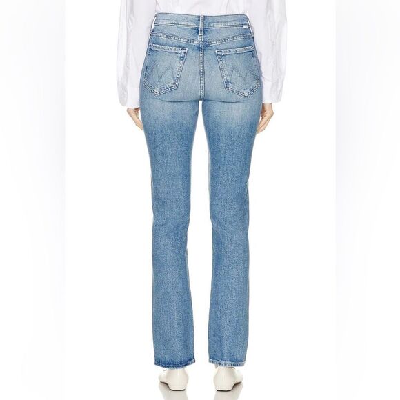 NEW MOTHER The Rascal Skimp in Punk Charming High Rise Slim Straight Size 28 - Picture 5 of 11